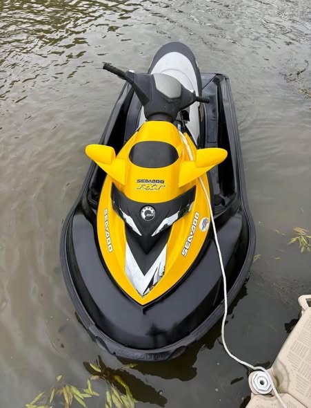 2007 Sea-Doo RXT 215HP supercharged personal watercraft on trailer